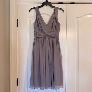 Donna Morgan Purple Bridesmaids Dress